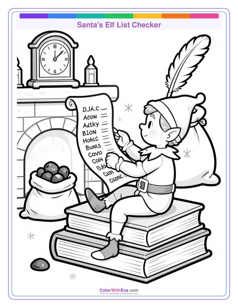 Santa's Elf List Checker preview
