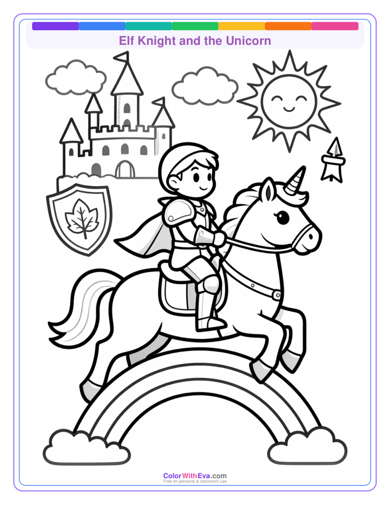 Elf Knight and the Unicorn thumbnail