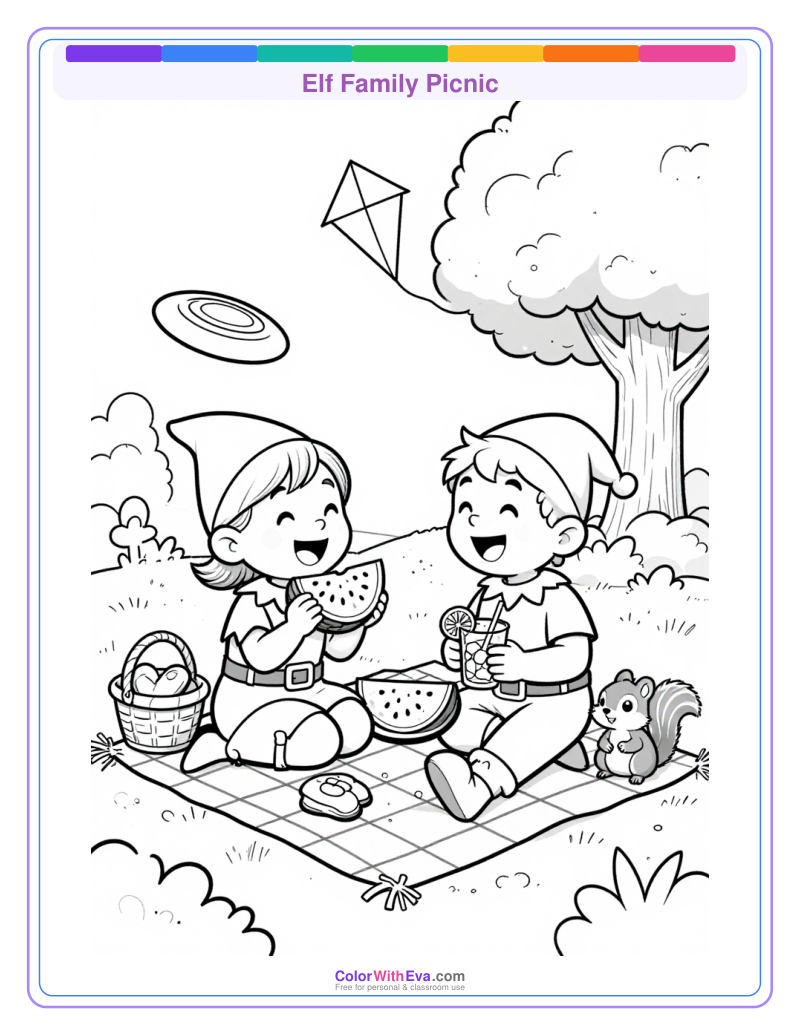 Elf Family Picnic thumbnail