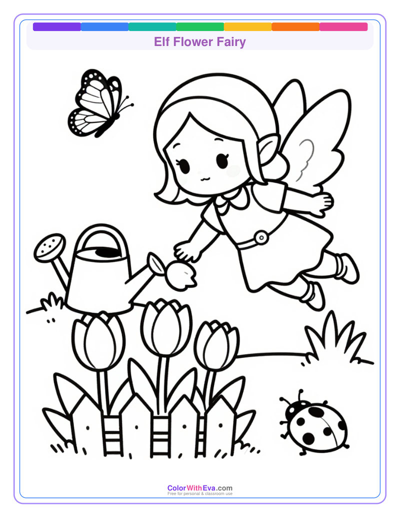 Elf Flower Fairy preview