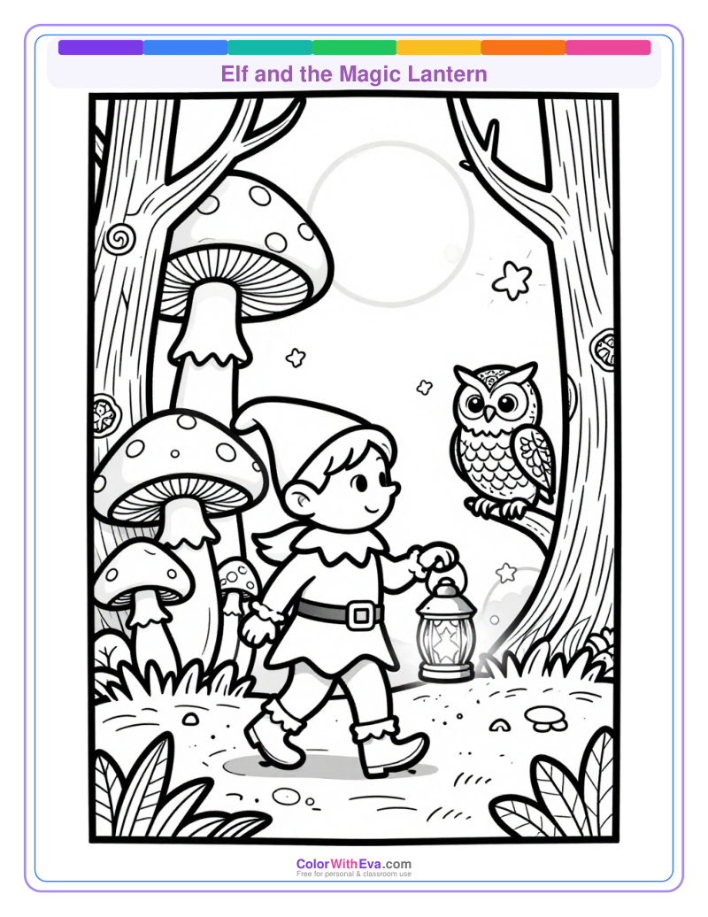 Elf and the Magic Lantern preview