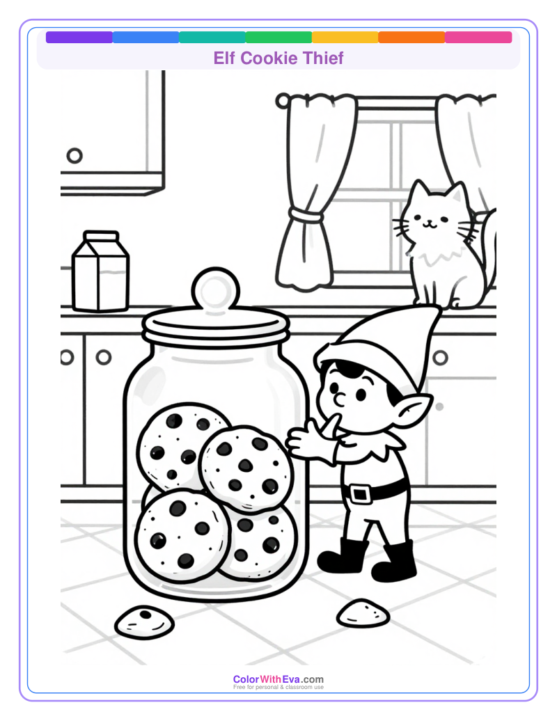 Elf Cookie Thief preview