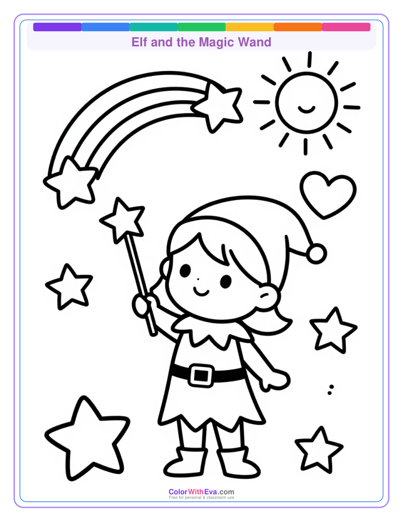 Elf and the Magic Wand preview