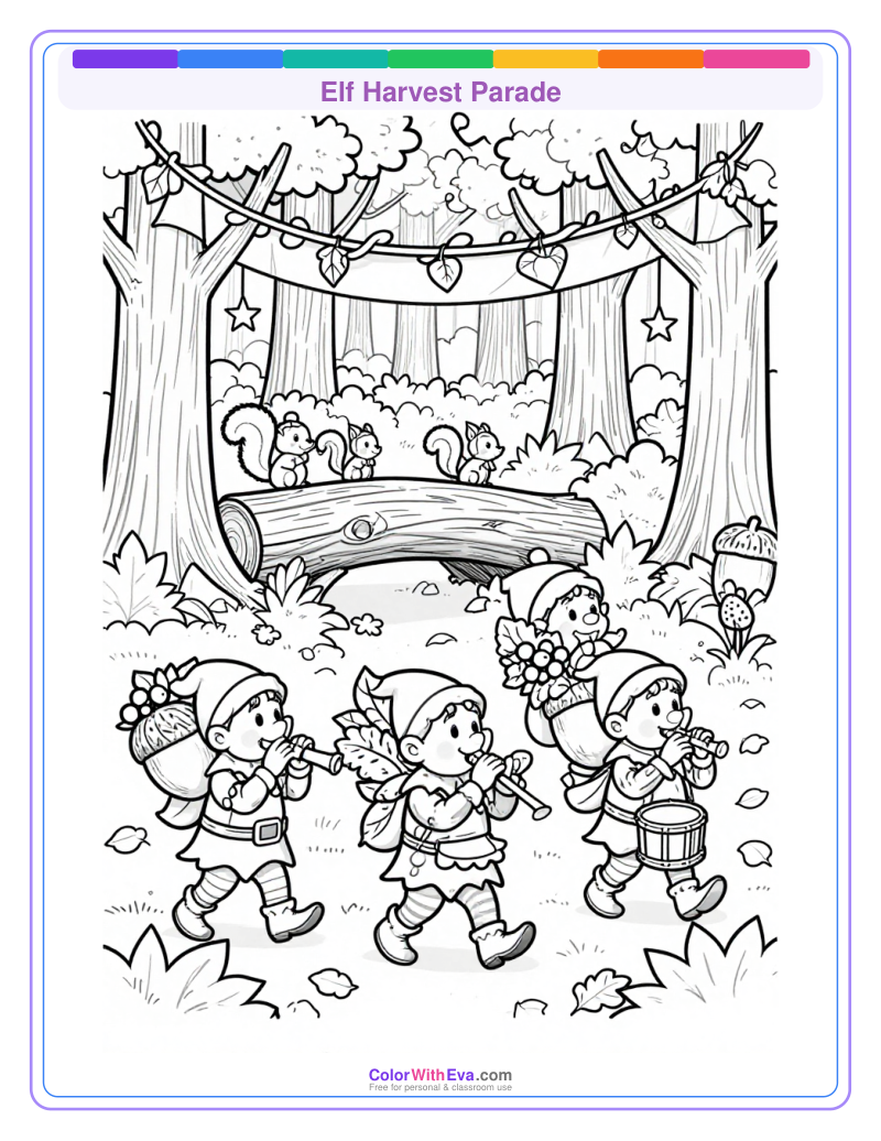 Elf Harvest Parade preview