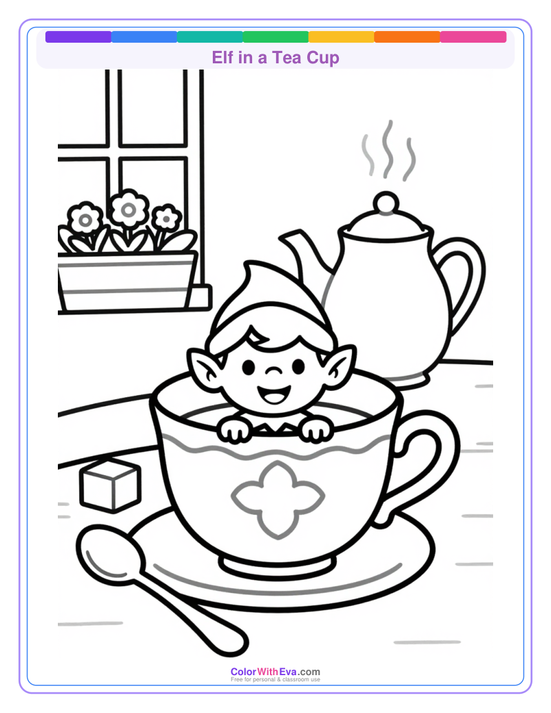 Elf in a Tea Cup preview