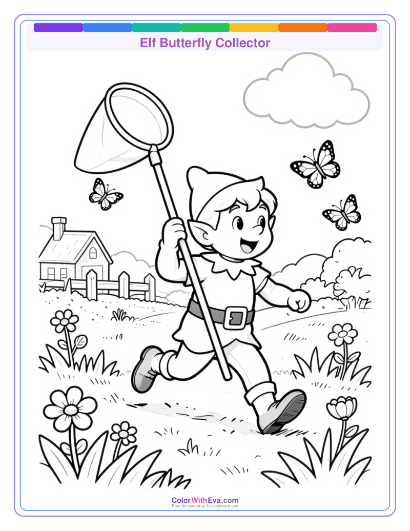 Elf Butterfly Collector preview