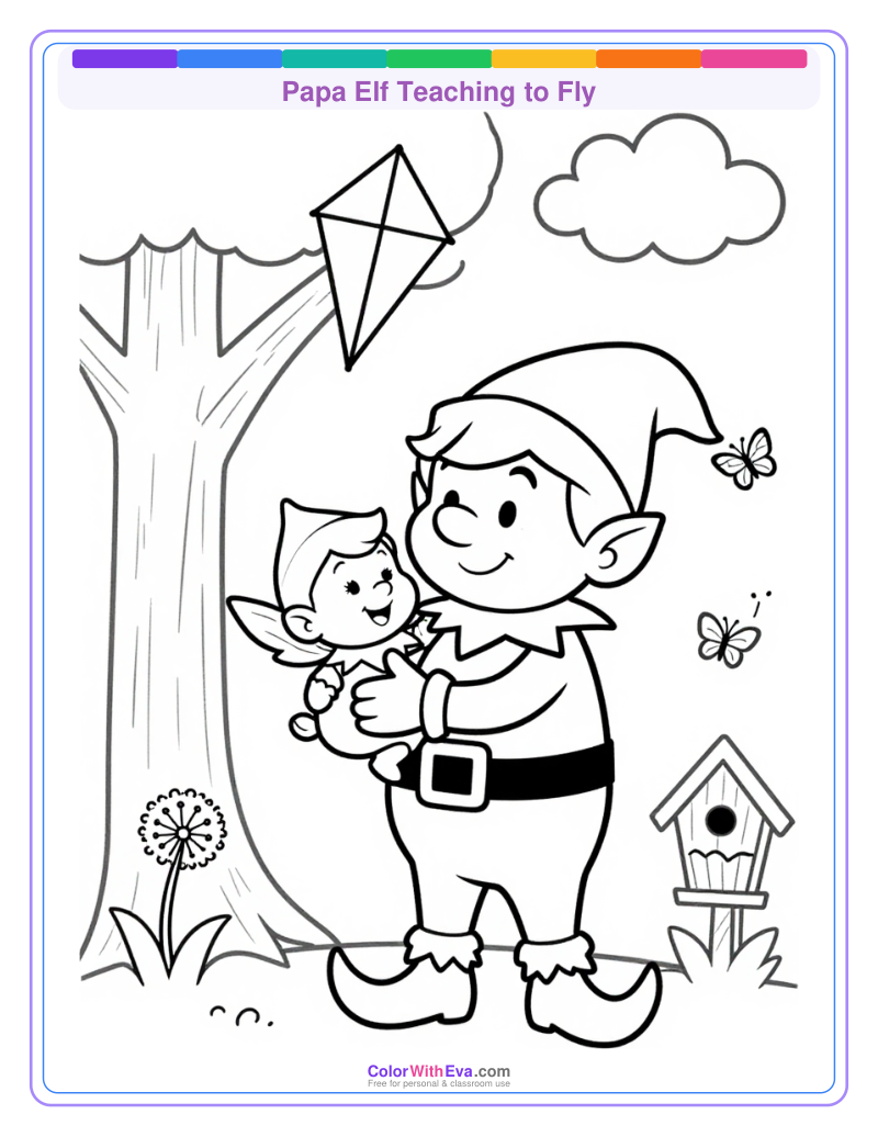 Papa Elf Teaching to Fly thumbnail