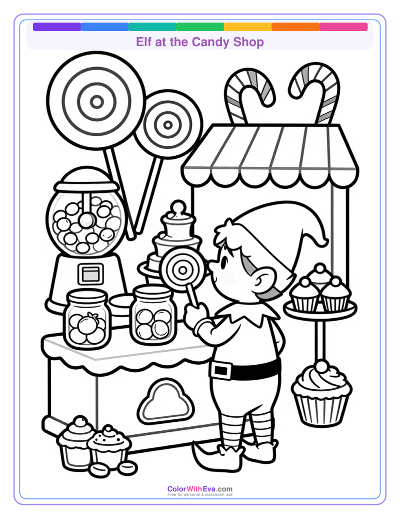 Elf at the Candy Shop thumbnail