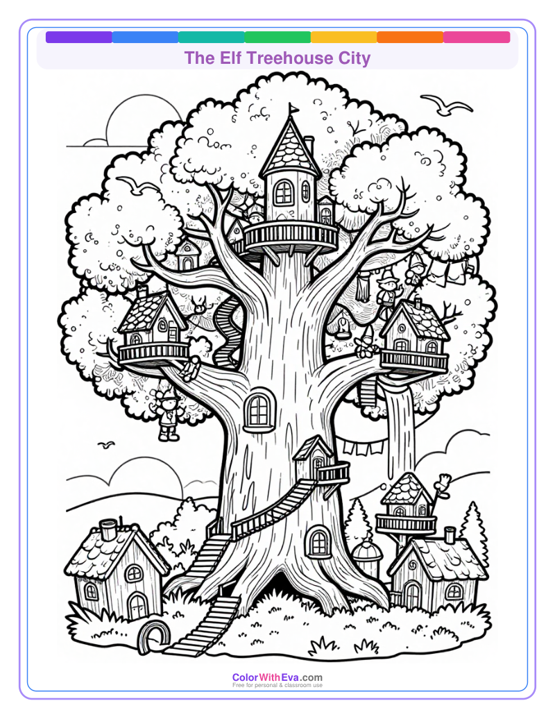 The Elf Treehouse City thumbnail