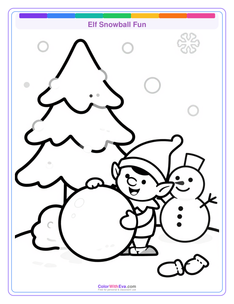 Elf Snowball Fun preview