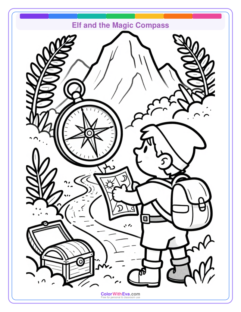 Elf and the Magic Compass preview