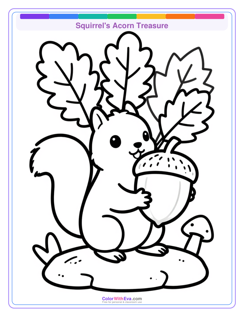 Squirrel's Acorn Treasure preview