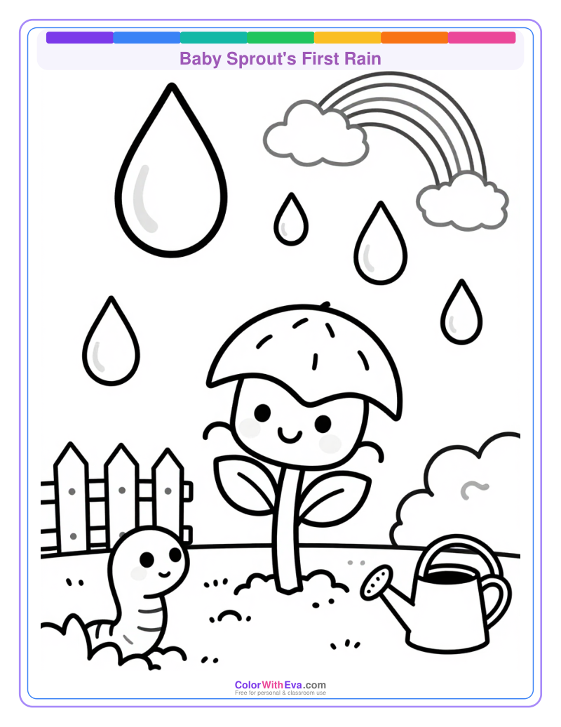 Baby Sprout's First Rain thumbnail