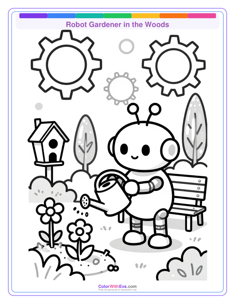 Robot Gardener in the Woods thumbnail