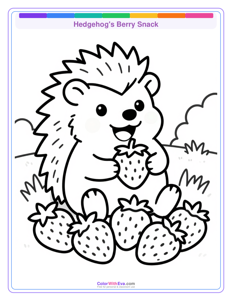 Hedgehog's Berry Snack preview