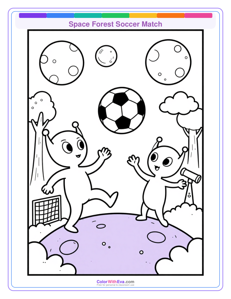 Space Forest Soccer Match thumbnail