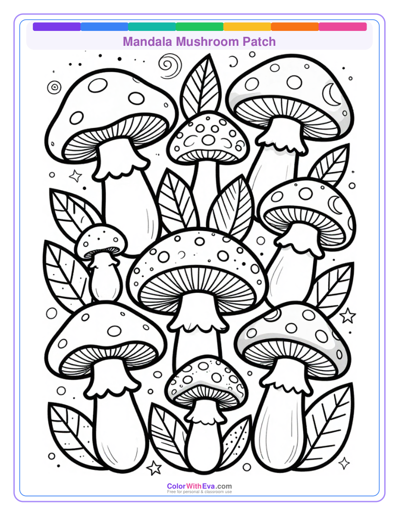 Mandala Mushroom Patch thumbnail
