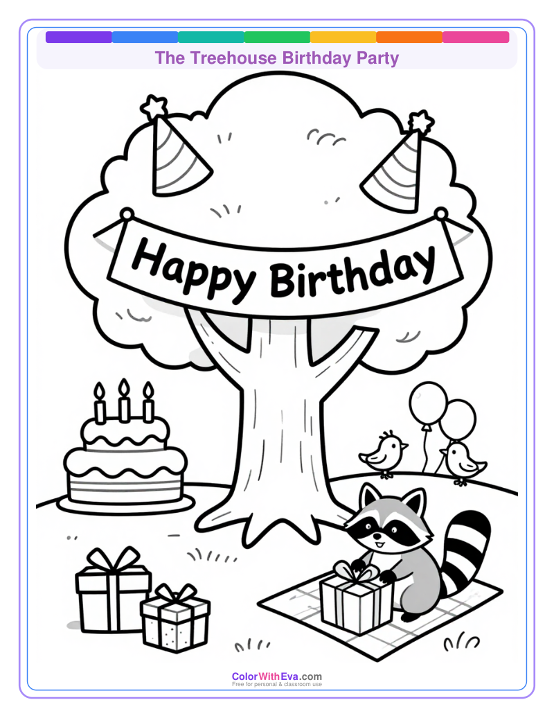 The Treehouse Birthday Party thumbnail