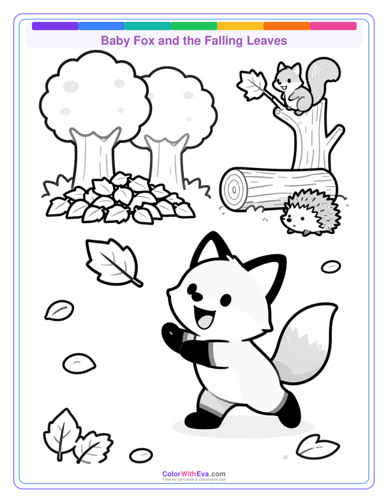 Baby Fox and the Falling Leaves thumbnail
