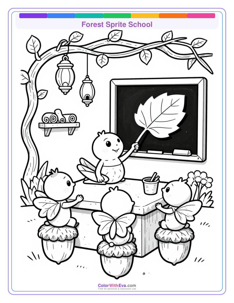 Forest Sprite School preview