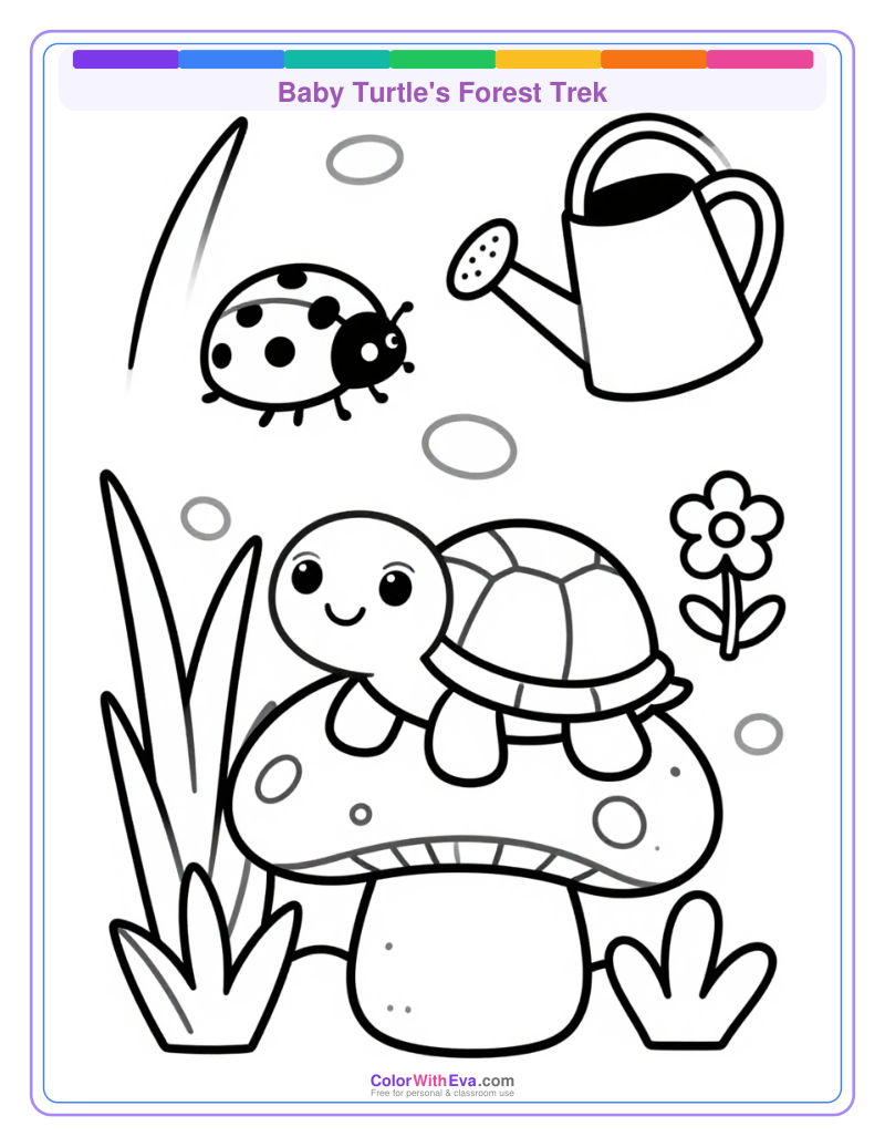 Baby Turtle's Forest Trek thumbnail