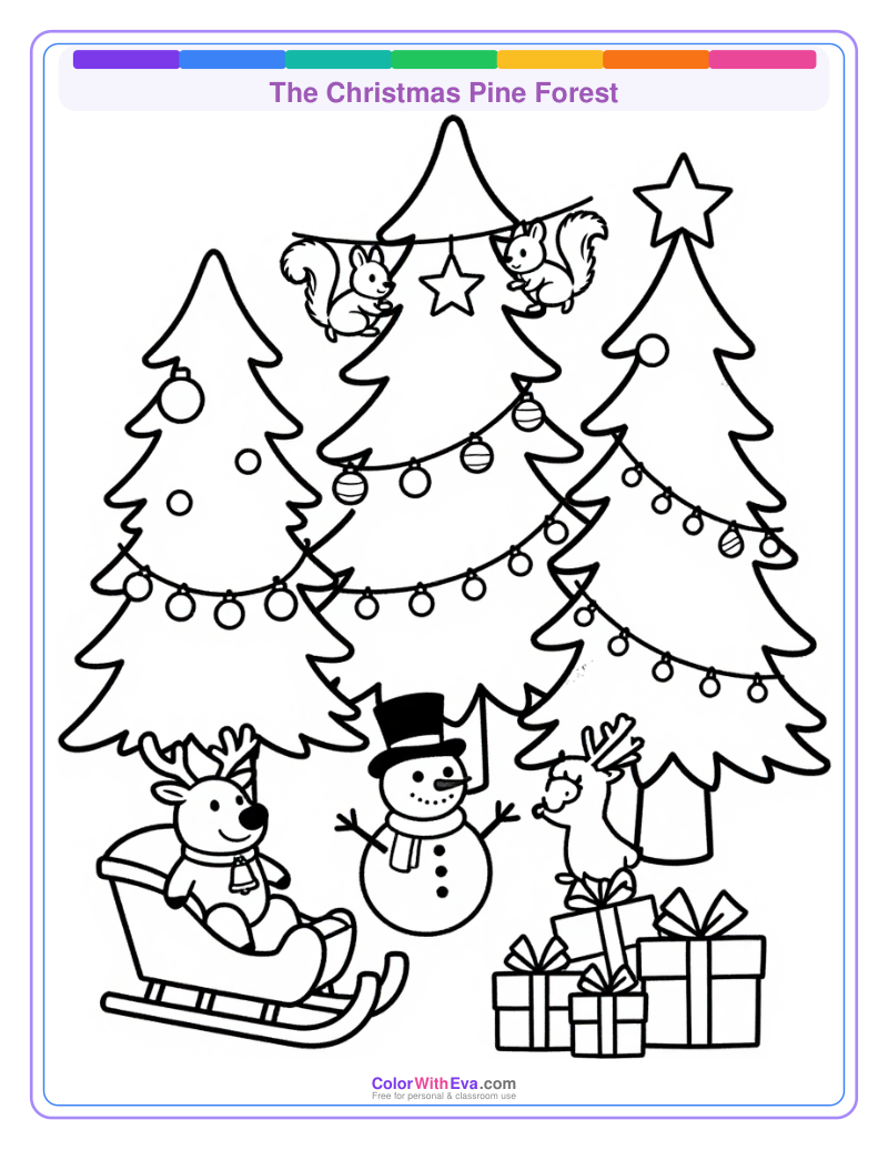 The Christmas Pine Forest thumbnail