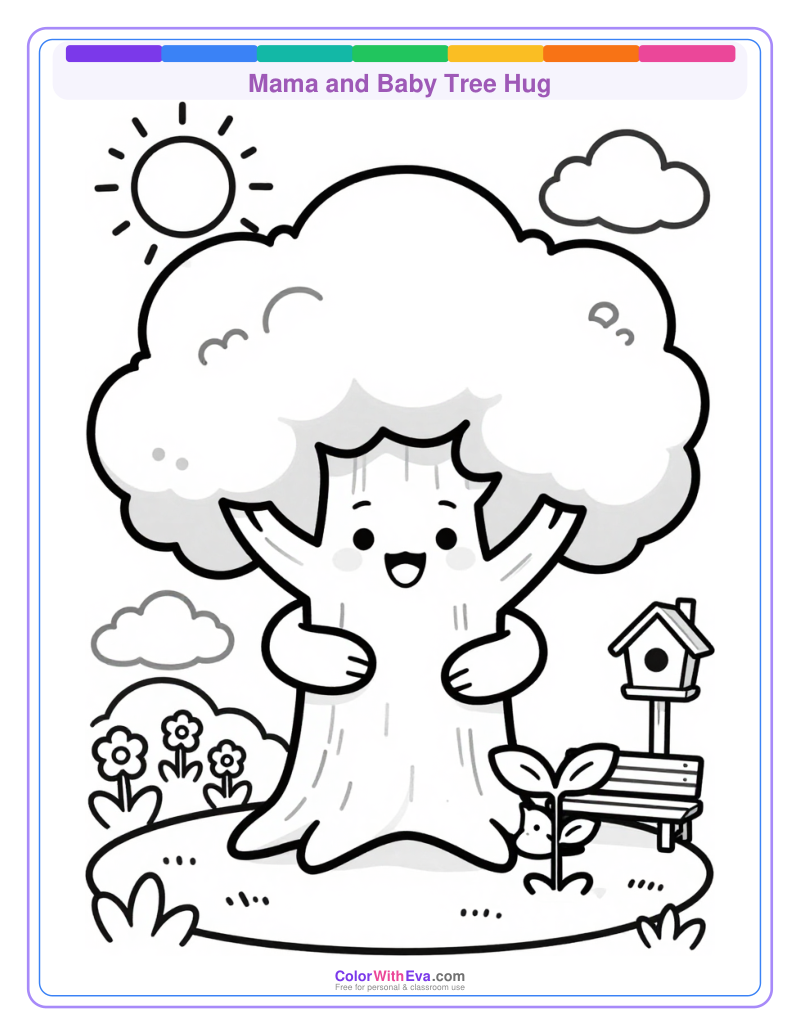 Mama and Baby Tree Hug thumbnail