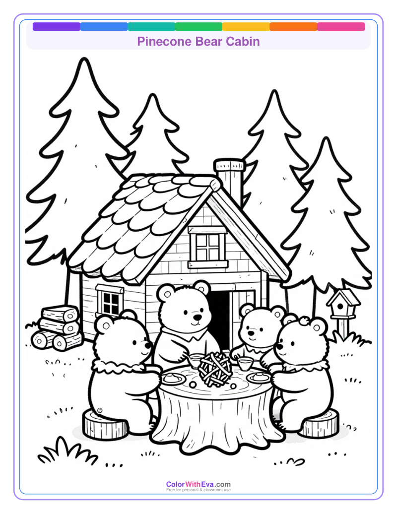 Pinecone Bear Cabin preview