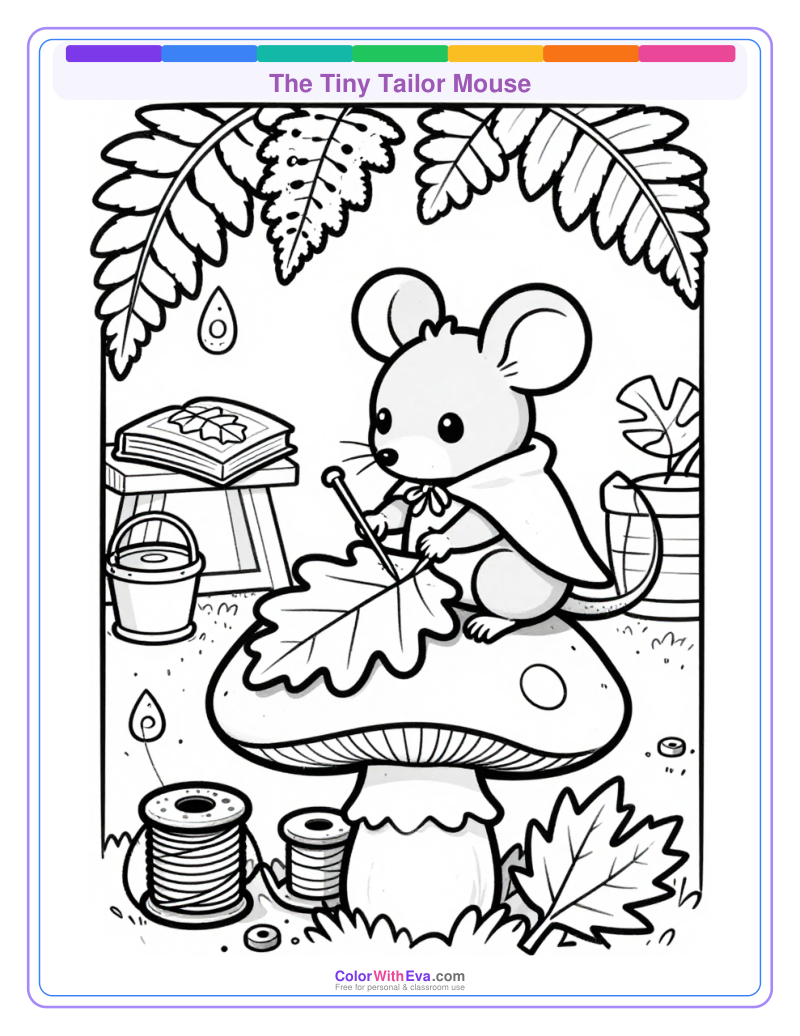 The Tiny Tailor Mouse preview