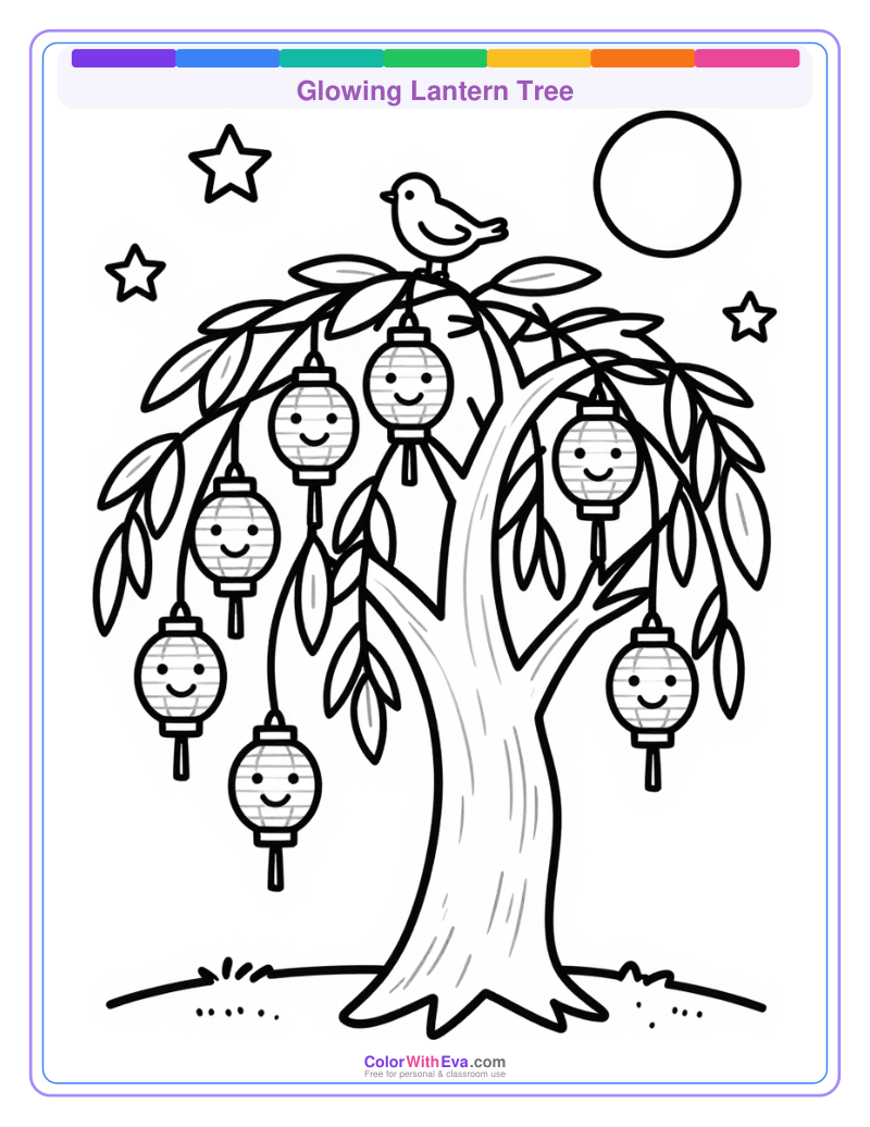 Glowing Lantern Tree preview