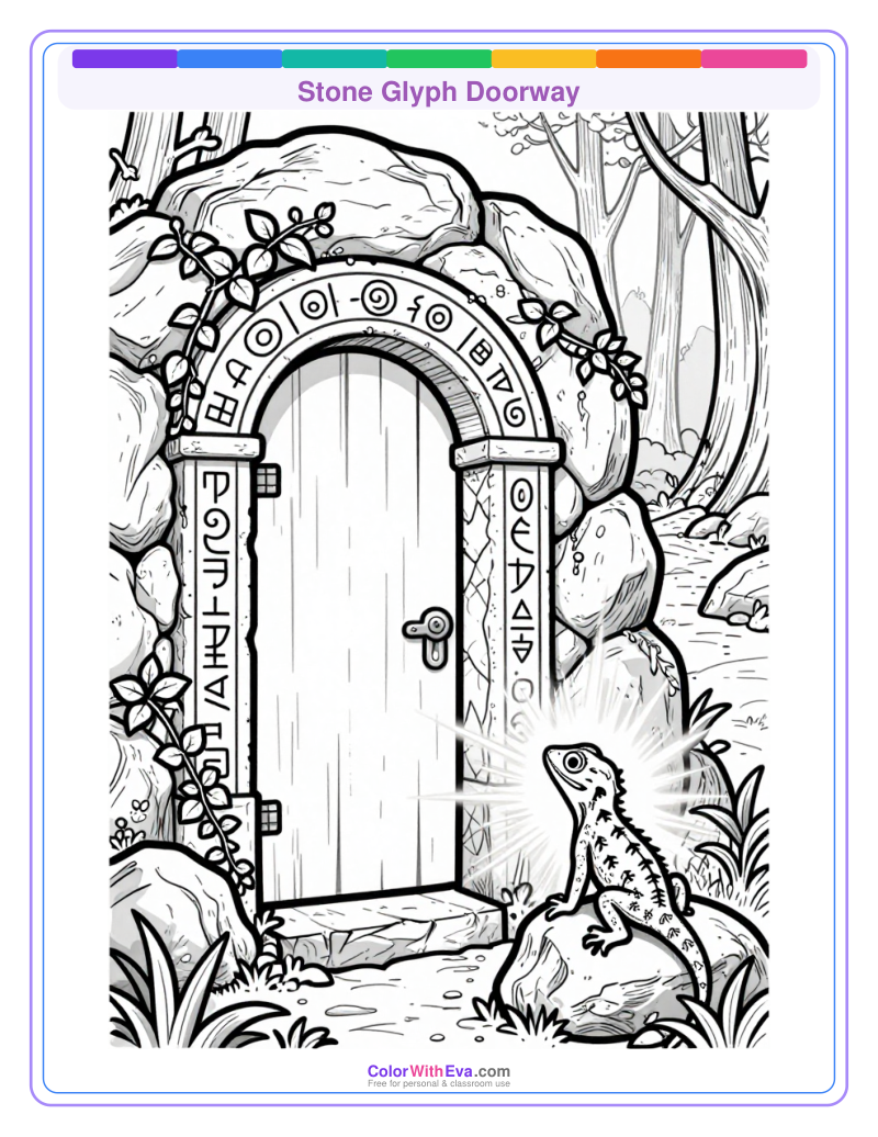 Stone Glyph Doorway preview