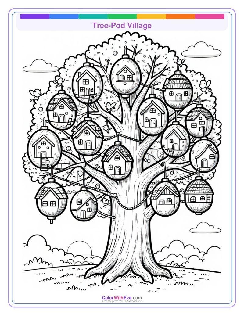 Tree-Pod Village preview