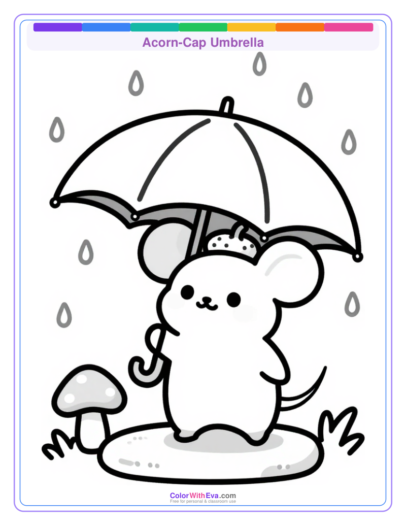 Acorn-Cap Umbrella preview