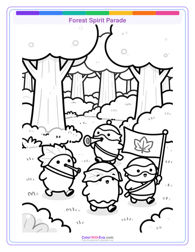 Forest Spirit Parade preview