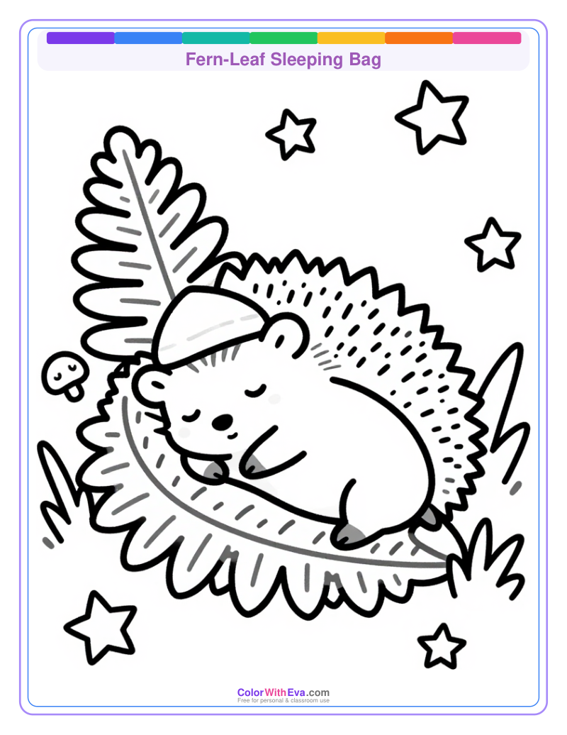 Fern-Leaf Sleeping Bag preview