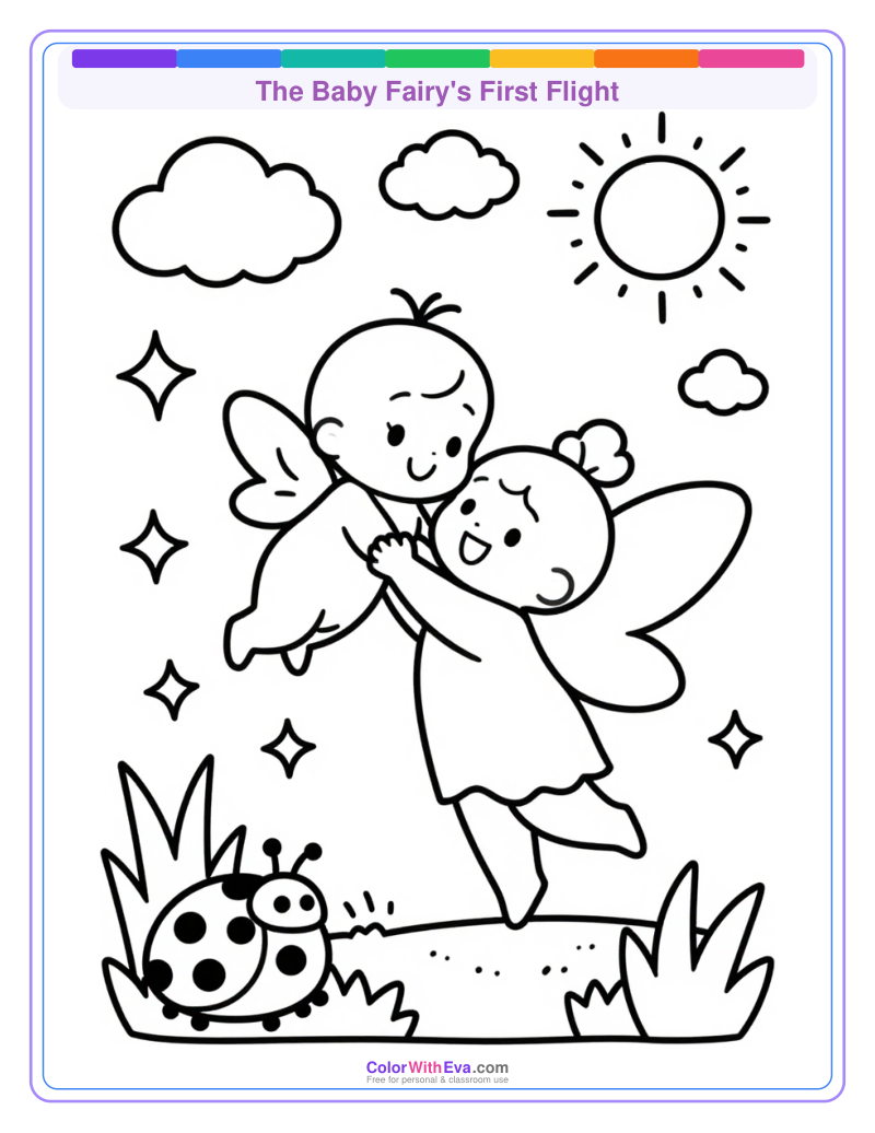 The Baby Fairy's First Flight preview