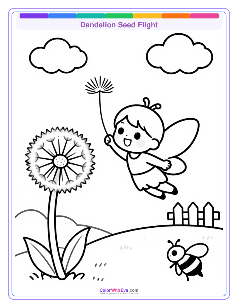 Dandelion Seed Flight preview