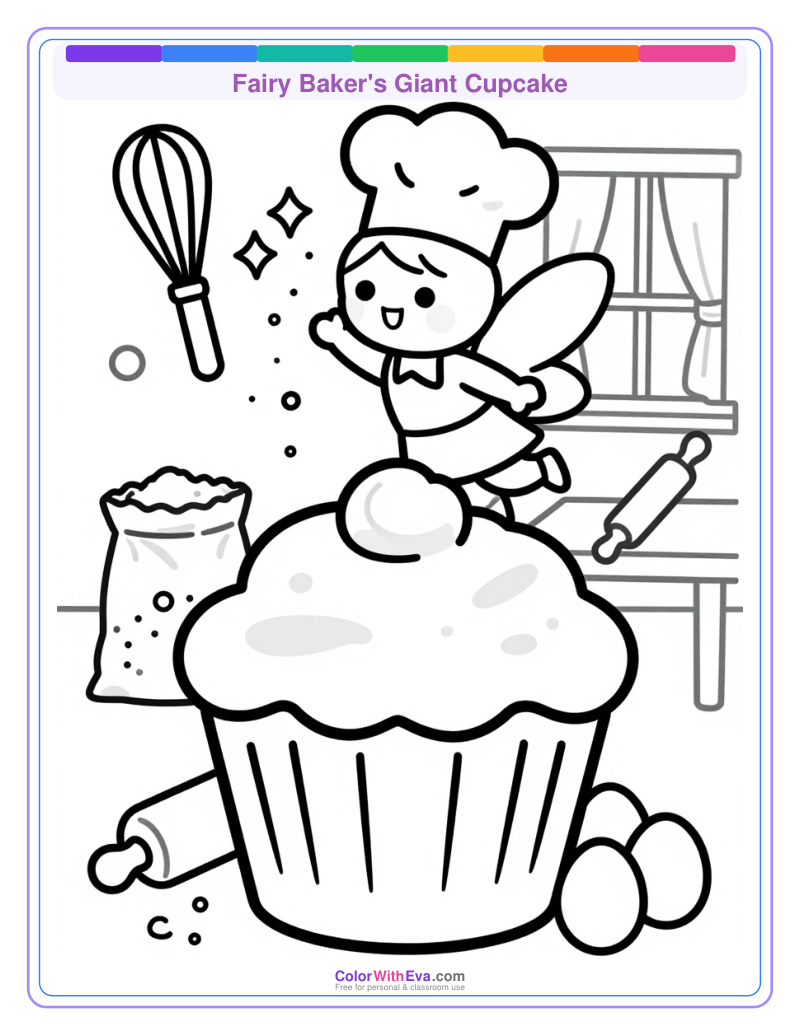 Fairy Baker's Giant Cupcake thumbnail