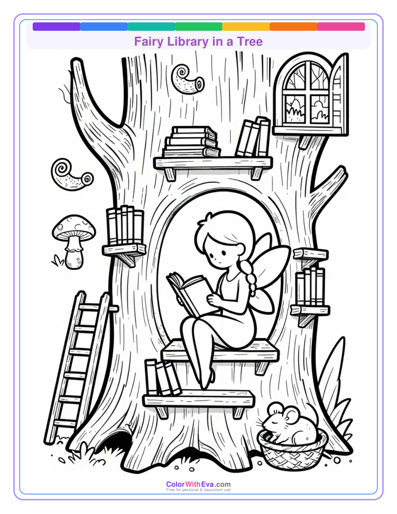 Fairy Library in a Tree preview