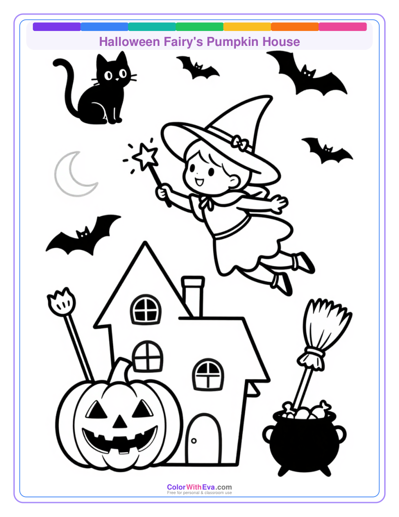 Halloween Fairy's Pumpkin House thumbnail