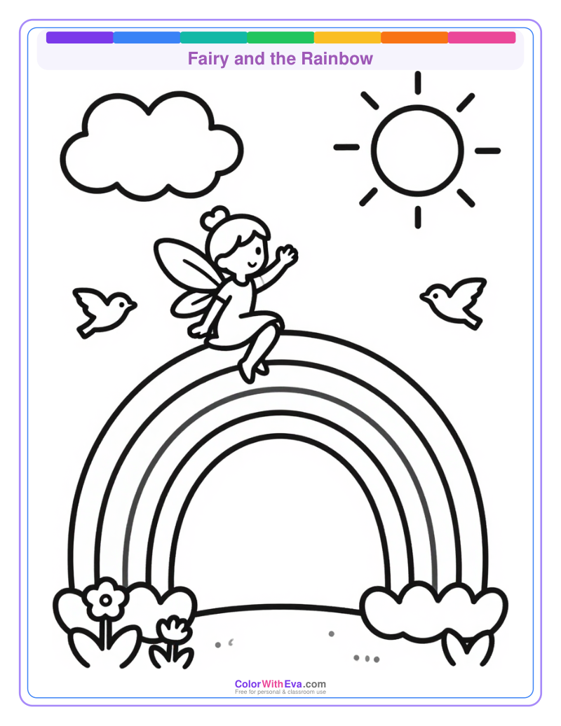 Fairy and the Rainbow preview