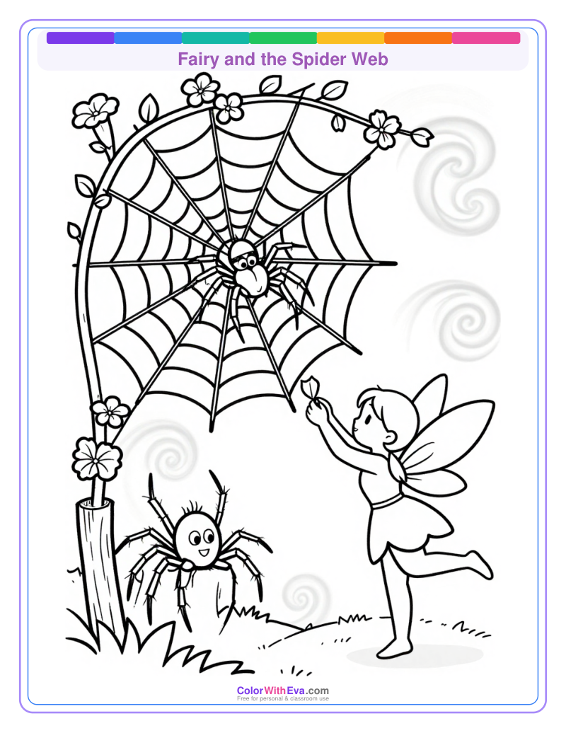 Fairy and the Spider Web preview