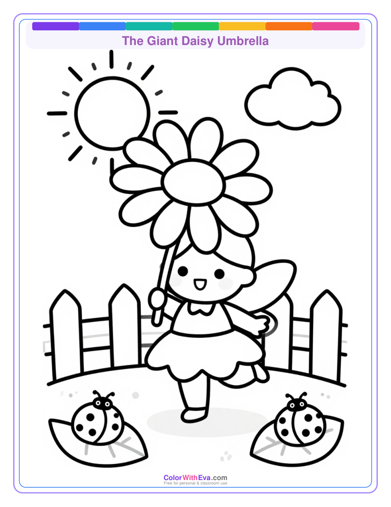 The Giant Daisy Umbrella preview