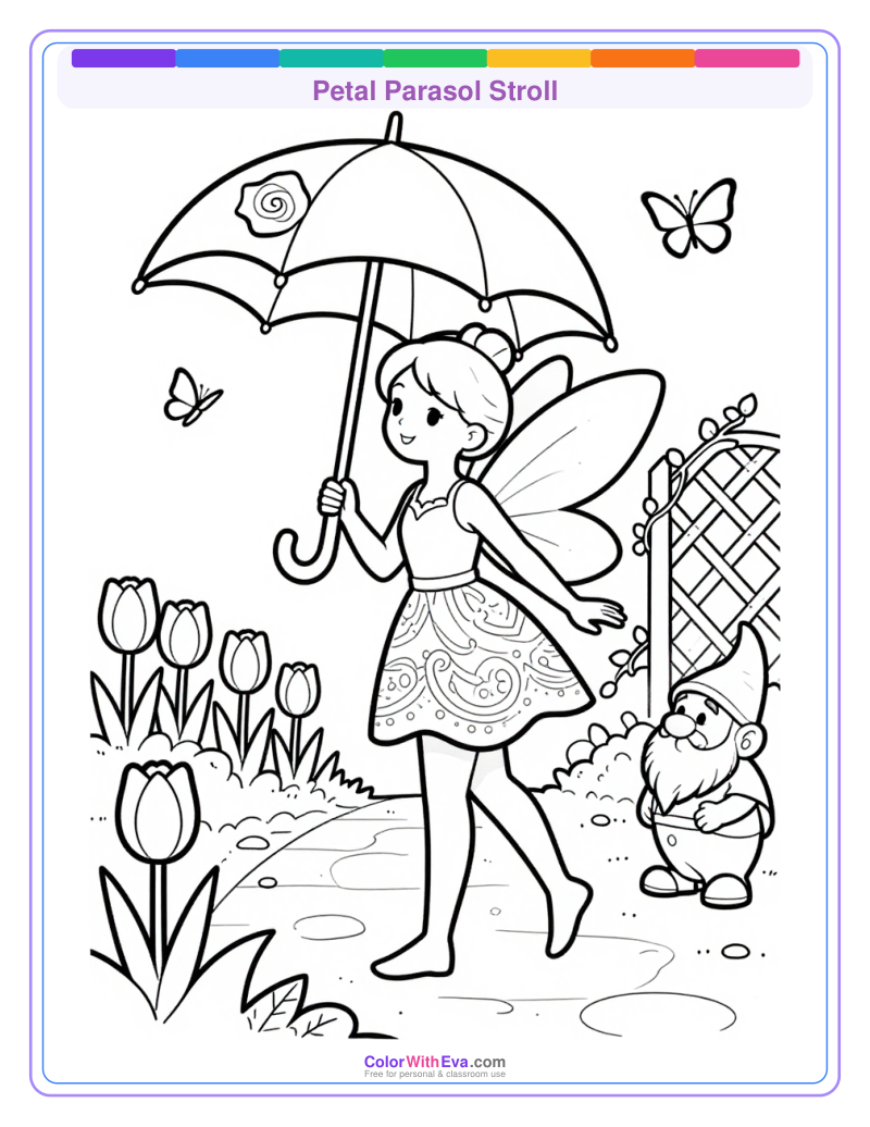 Petal Parasol Stroll preview