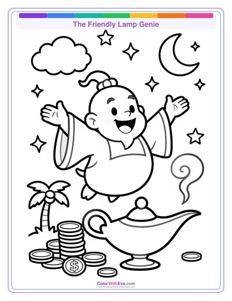 The Friendly Lamp Genie preview