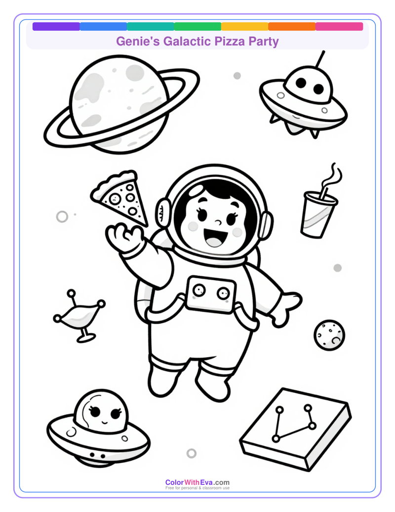 Genie's Galactic Pizza Party thumbnail