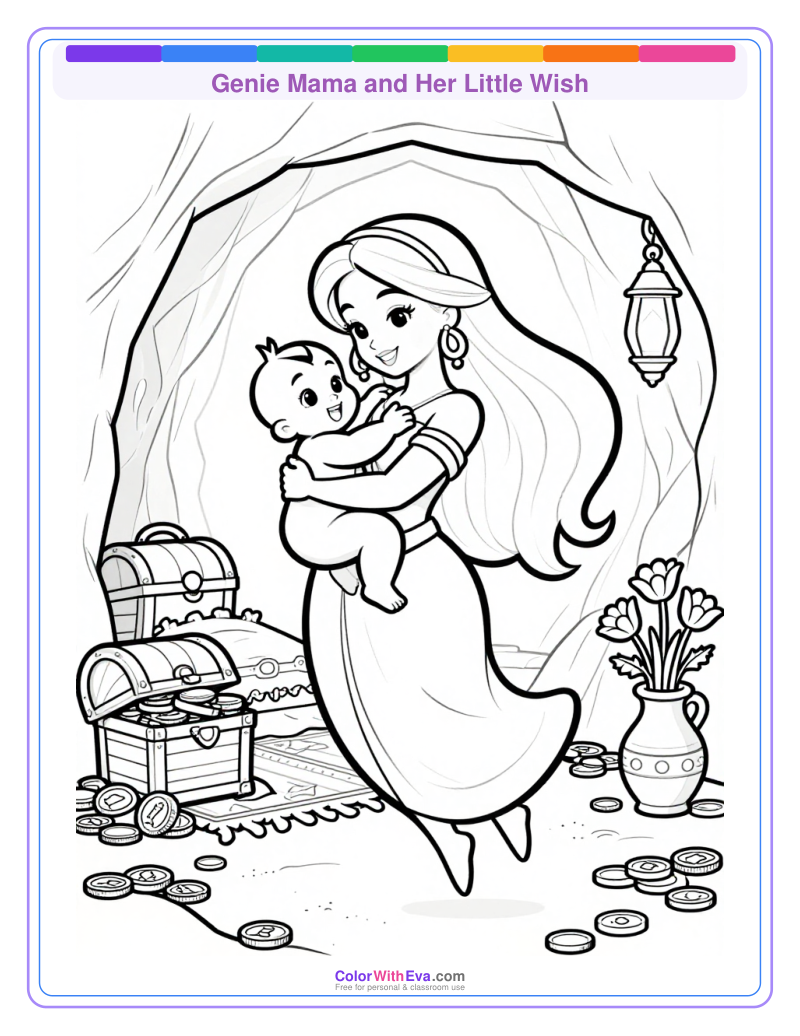 Genie Mama and Her Little Wish thumbnail