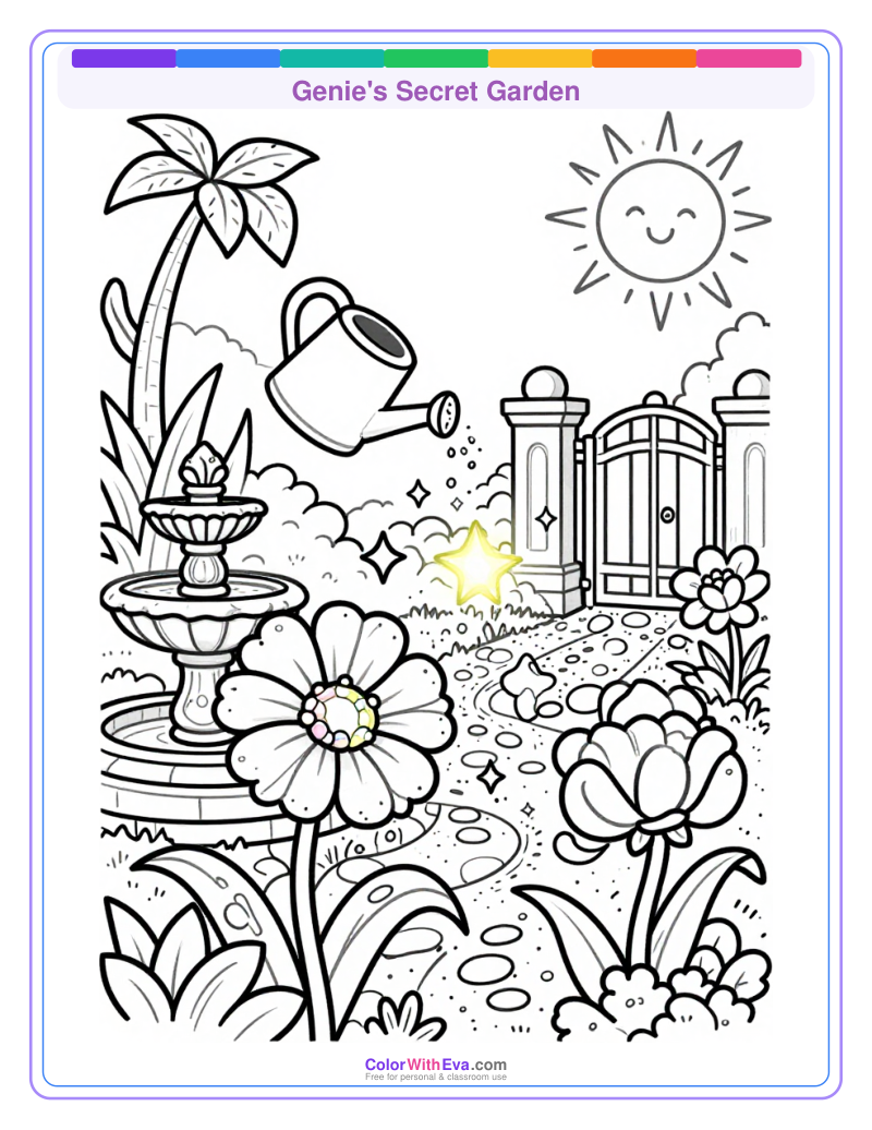 Genie's Secret Garden preview