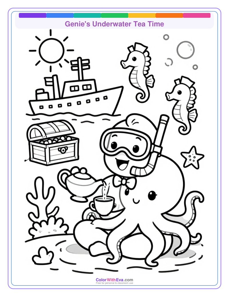 Genie's Underwater Tea Time thumbnail