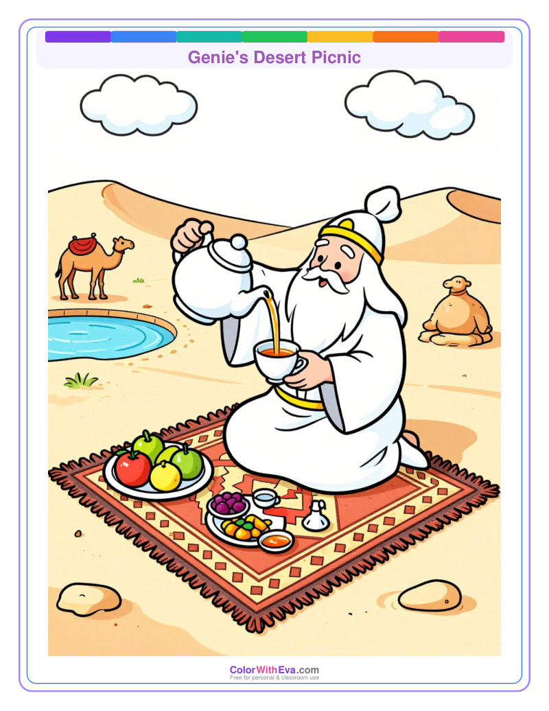 Genie's Desert Picnic preview
